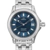 Up Close Front Facing Picture Of OMEGA 2501.81.00 Stainless Steel Watch Pre Owned Condition