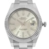 Up Close Front Facing Picture Of Rolex 116334 Stainless Steel Watch Pre Owned Condition
