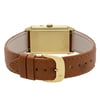 Back View Of Solid Back Case And Closed Leather Band Of Jaeger-LeCoultre 270.1.54 Watch Pre Owned Condition