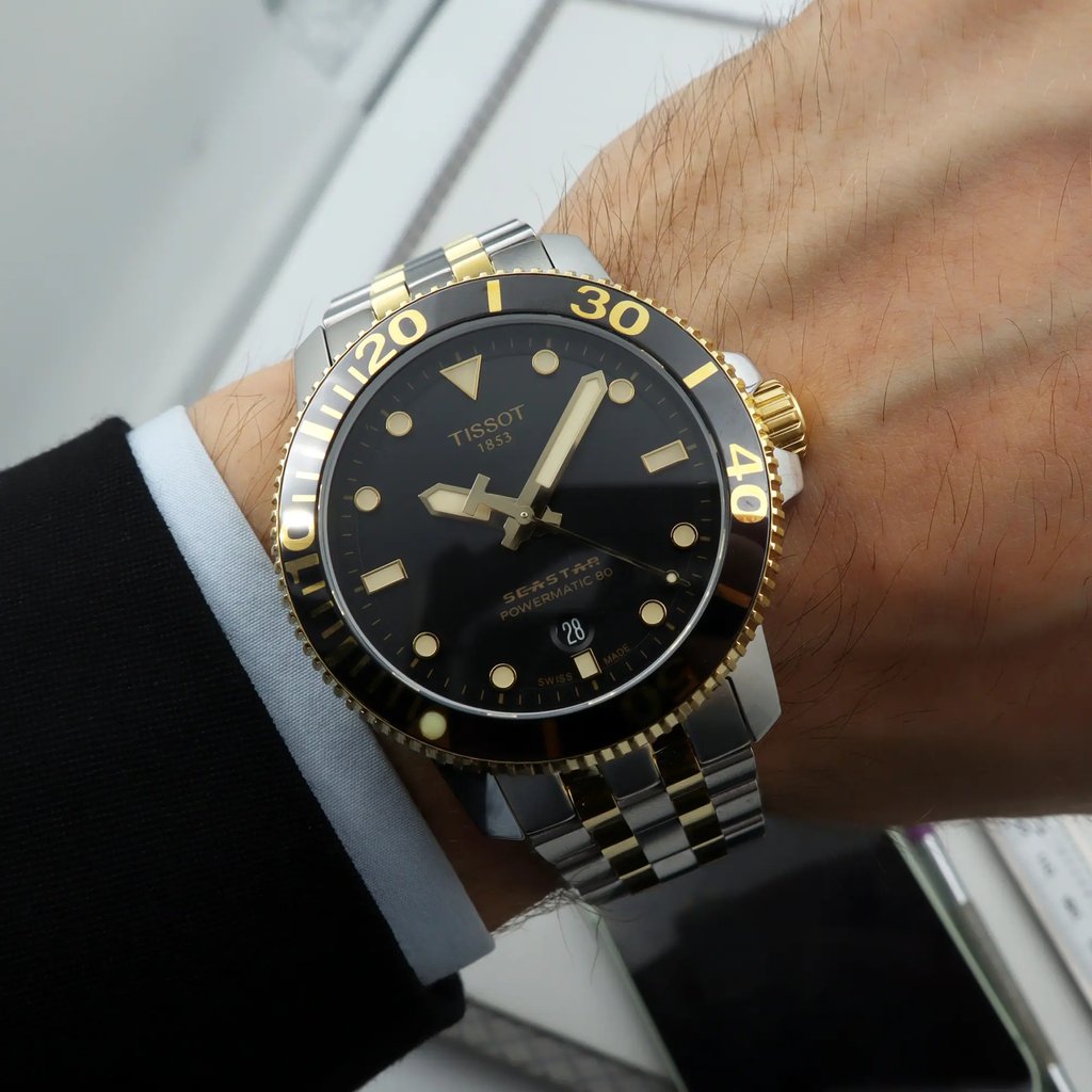 7th image of Tissot Tissot Seastar Wristwatch, DisplayModel condition