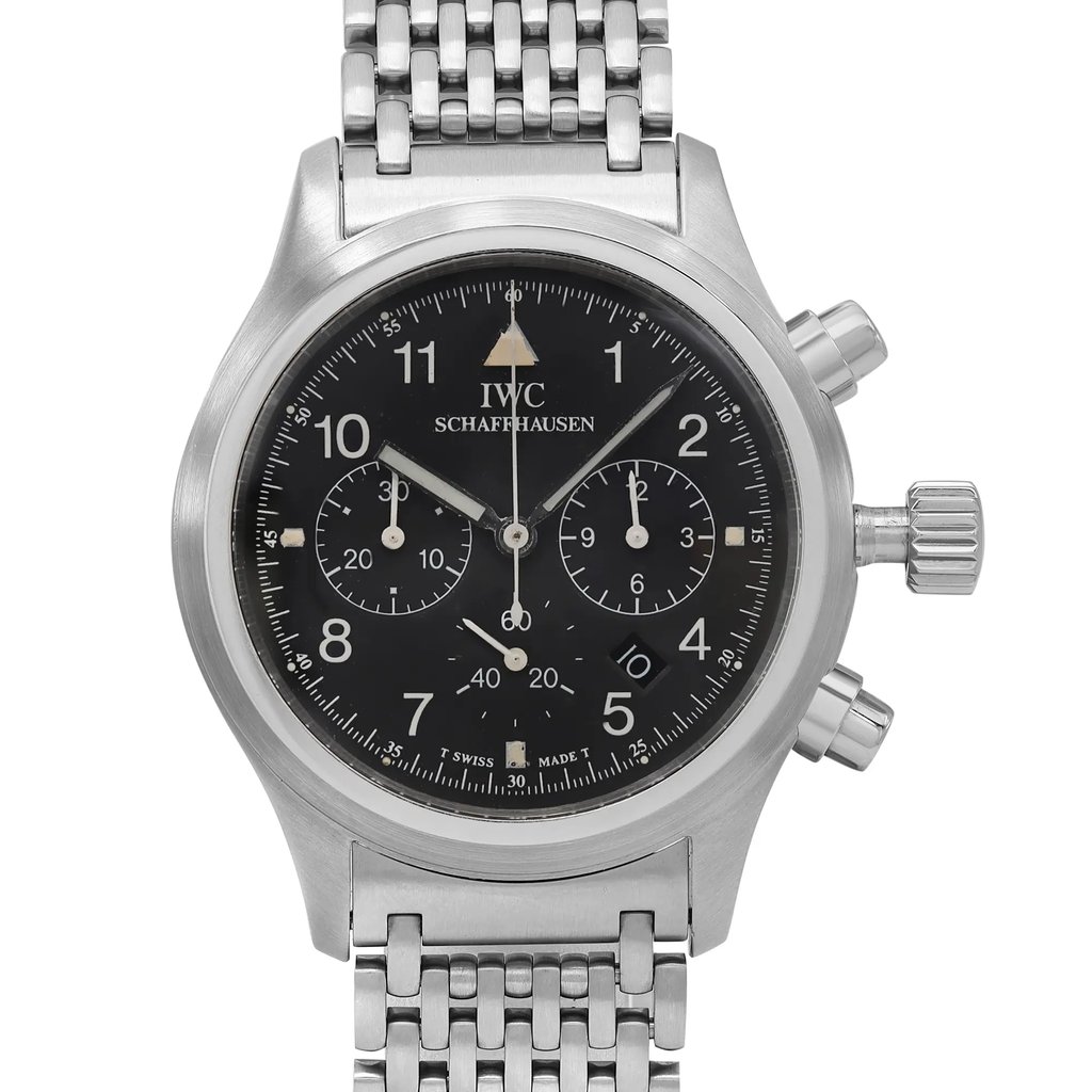 2nd image of IWC Der Fliegerchronograph 3741 Wristwatch, PreOwned condition