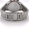 Back View Of Screwback Back Case And Closed Stainless Steel Band Of Maserati R8873612043 Watch Pre Owned Condition