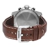 Back View Of Snap Back Case And Closed Leather Band Of Tissot T125.617.16.041.00 Watch Pre Owned Condition