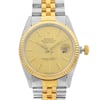 Up Close Front Facing Picture Of Rolex 16013 Stainless Steel Watch Pre Owned Condition