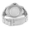 Back View Of Solid Back Case And Closed Stainless Steel Band Of Rolex 116710BLNR Watch Pre Owned Condition