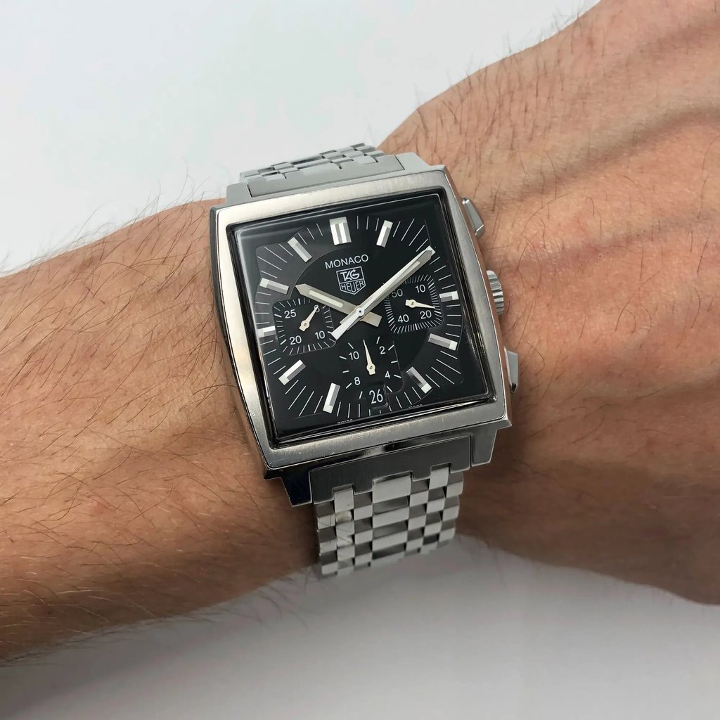 7th image of TAG Heuer TAG Heuer Monaco Wristwatch, PreOwned condition