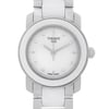 Up Close Front Facing Picture Of Tissot T064.210.22.016.00 Stainless Steel Watch Display Model Condition