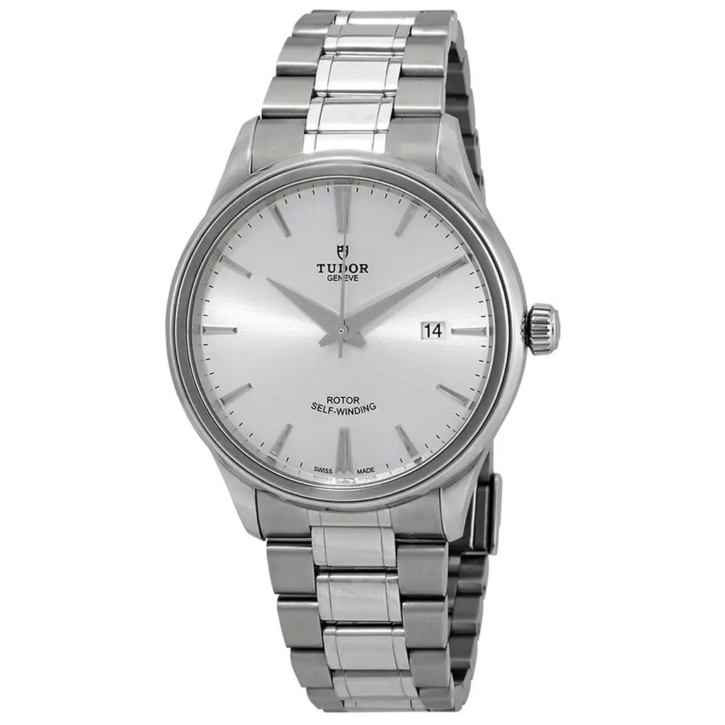 Front Full View Of TUDOR M12700-0001 Stainless Steel Watch Unworn Condition {Product Condition}