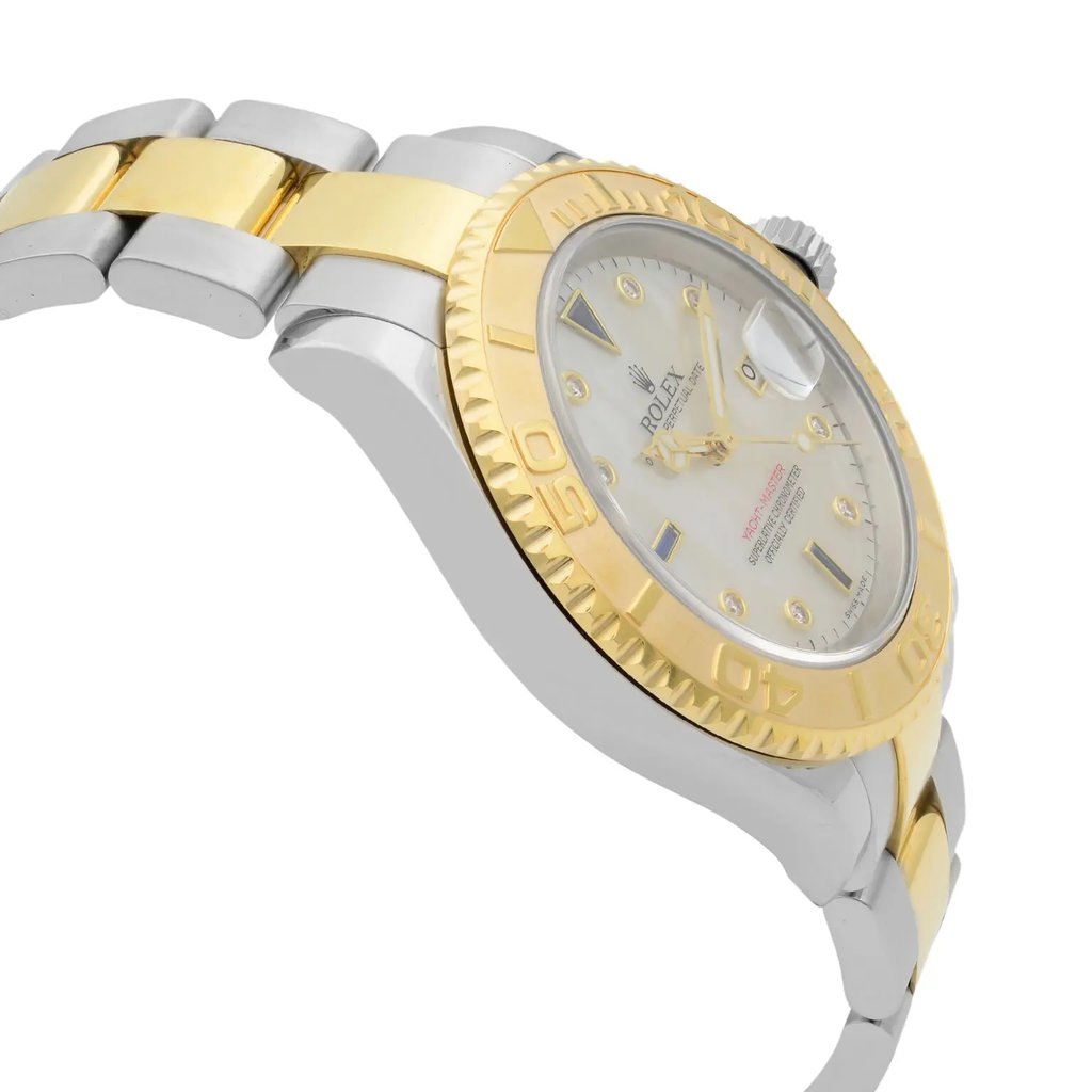 View Of Opposite Crown Facing Side Of Rolex 16623 Stainless Steel Watch Pre Owned Condition