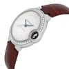 View Of Crown Facing Side Of Cartier W4BB0027 Stainless Steel Watch Pre Owned Condition