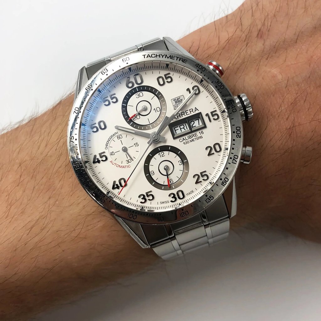 8th image of TAG Heuer CV2A11.BA079 Wristwatch, PreOwned condition