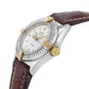 View Of Crown Facing Side Of Breitling 8020 Stainless Steel Watch Pre Owned Condition