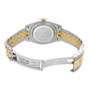 Back View Of {Caseback} Back Case And Open Stainless and Solid Gold Band Of Rolex 126333GYRJ Watch Pre Owned Condition