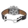 Back View Of {Caseback} Back Case And Open Leather Band Of Breitling A4436212/G573 Watch Pre Owned Condition