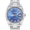 Up Close Front Facing Picture Of Rolex 126334 Stainless Steel Watch Pre Owned Condition
