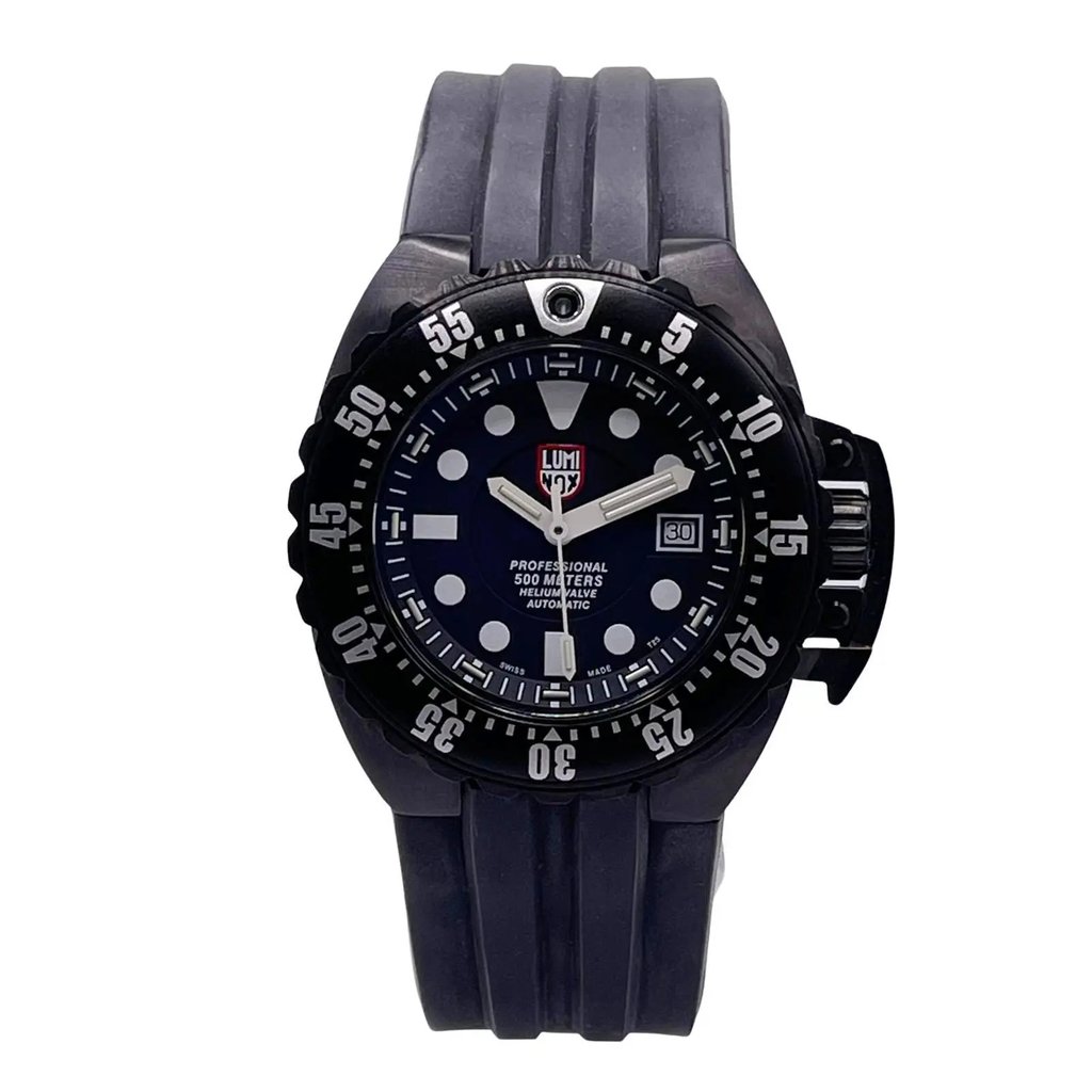 Front Full View Of Luminox XS.1511 Stainless Steel Watch Pre Owned Condition Good