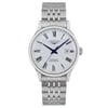 Front Full View Of Longines L2.821.4.11.6 Stainless Steel Watch Display Model Condition Excellent