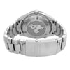 Back View Of Solid Back Case And Closed Stainless Steel Band Of OMEGA 2208.50.00 Watch Pre Owned Condition