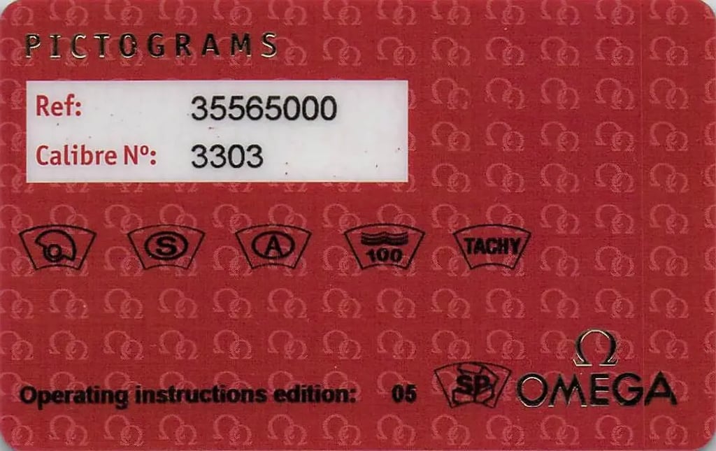 9th image of OMEGA 3556.50.00 Wristwatch, PreOwned condition