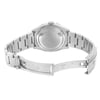 Back View Of Solid Back Case And Open Stainless Steel Band Of Rolex 116234 Watch Pre Owned Condition