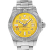 Up Close Front Facing Picture Of Breitling A1733110/I519-169A Stainless Steel Watch Pre Owned Condition