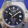 Up Close Front Facing Picture Of Breitling C1739112.BA77.163A Stainless Steel Watch Pre Owned Condition