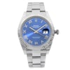 Front Full View Of Rolex 126334 Stainless Steel Watch New Condition Excellent