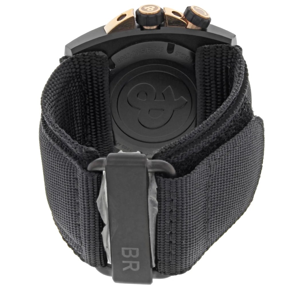 5th image of Bell & Ross BR02‑PINKGOLD‑CA Wristwatch, PreOwned condition