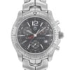 Up Close Front Facing Picture Of TAG Heuer CT1111.BA0550 Stainless Steel Watch Pre Owned Condition