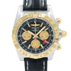 Up Close Front Facing Picture Of Breitling CB042012/BB86-743P Stainless Steel Watch Display Model Condition