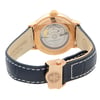 Back View Of Exhibition Back Case And Closed Leather Band Of RAYMOND WEIL 2237-PC5-00508 Watch Display Model Condition