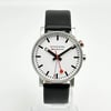 Front Full View Of Mondaine A468-30352-11SBB Stainless Steel Watch Pre Owned Condition Good