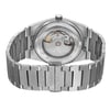 Back View Of Exhibition Back Case And Closed Stainless Steel Band Of Tissot T137.407.11.041.00 Watch Unworn Condition