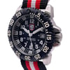 Up Close Front Facing Picture Of Luminox XS.3151 Stainless Steel Watch Pre Owned Condition