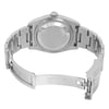 Back View Of Solid Back Case And Open Stainless Steel Band Of Rolex 116200 Watch Pre Owned Condition