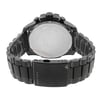 Back View Of Solid Back Case And Closed Stainless Steel Band Of Diesel DZ4318 Watch Display Model Condition