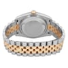 Back View Of Screwback Back Case And Closed Stainless Steel,Yellow Gold Band Of Rolex 116233 Watch Pre Owned Condition
