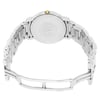 Back View Of {Caseback} Back Case And Open Stainless Steel Band Of RAYMOND WEIL 9521TT/GR Watch Pre Owned Condition