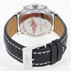 Back View Of {Caseback} Back Case And Closed Leather Band Of Breitling A233222P/BD70-435X Watch Display Model Condition