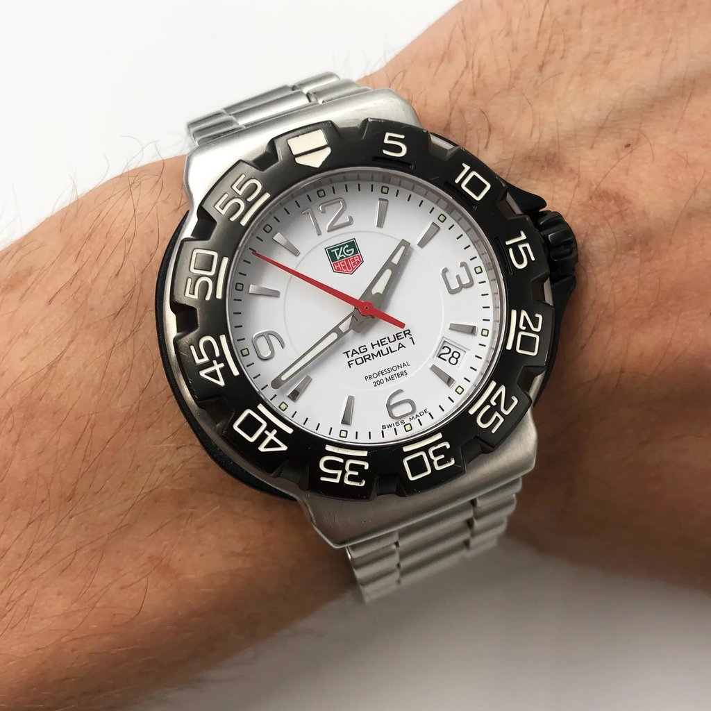 8th image of TAG Heuer WAC1111.BA0850 Wristwatch, PreOwned condition