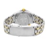 Back View Of Solid Back Case And Closed Stainless Steel Band Of OMEGA 236.22.000 Watch Pre Owned Condition