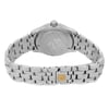 Back View Of Solid Back Case And Closed Stainless Steel Band Of Omega  2511.81.00 Watch Pre Owned Condition