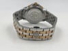 Back View Of {Caseback} Back Case And Closed Stainless Steel Band Of RAYMOND WEIL 4891-SP5-00660 Watch Pre Owned Condition
