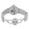 Back View Of Solid Back Case And Open Stainless Steel Band Of RAYMOND WEIL 5580-ST-00208 Watch Unworn Condition