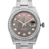 Up Close Front Facing Picture Of Rolex 116244 Stainless Steel Watch Unworn Condition