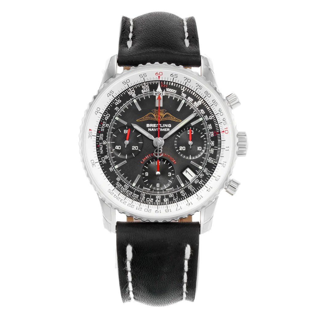 Front Full View Of Breitling A233222P/BD70-435X Stainless Steel Watch Display Model Condition {Product Condition}