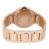 Back View Of Screwback Back Case And Closed Rose Gold Band Of Cartier WE902026 Watch Pre Owned Condition