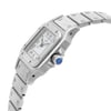 View Of Crown Facing Side Of Cartier 901 Stainless Steel Watch Pre Owned Condition