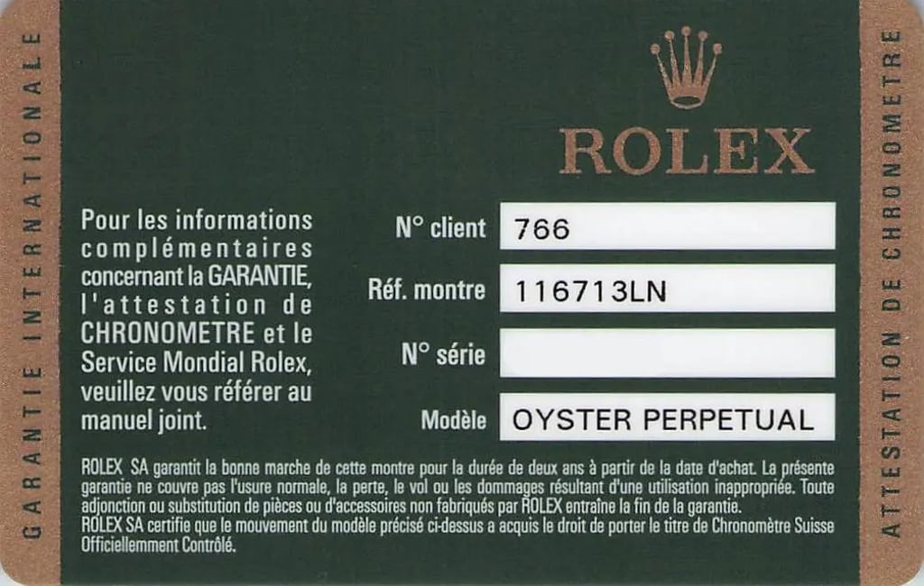 9th image of Rolex 116713LN Wristwatch, PreOwned condition