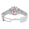 Back View Of {Caseback} Back Case And Open Stainless Steel Band Of Breitling AB04411A/C937-443A Watch Display Model Condition